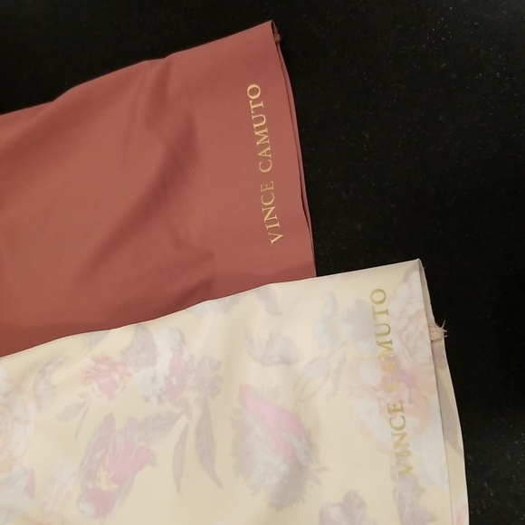 💕VINCE CAMUTO💕 Lounge Bralettes ~ Cream Floral & Solid Mauve Pink 1X NWT - Picture 6 of 10